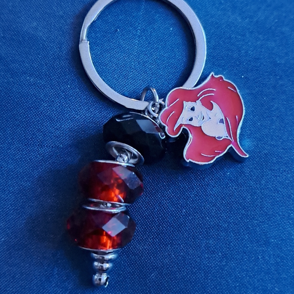 Disney Ariel Red Keychain Accessory - Picture 6 of 8
